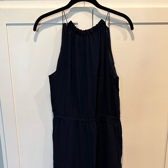 Madewell Tassel Tie Maxi Dress, Navy Blue, size 12, Excellent Condition - Picture 4 of 11